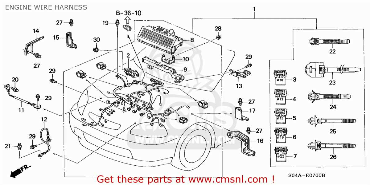 Easy-to-Follow 1997 Honda Civic Wiring Harness Diagram for DIY Repairs