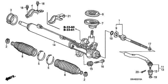 2006 honda pilot drive belt diagram