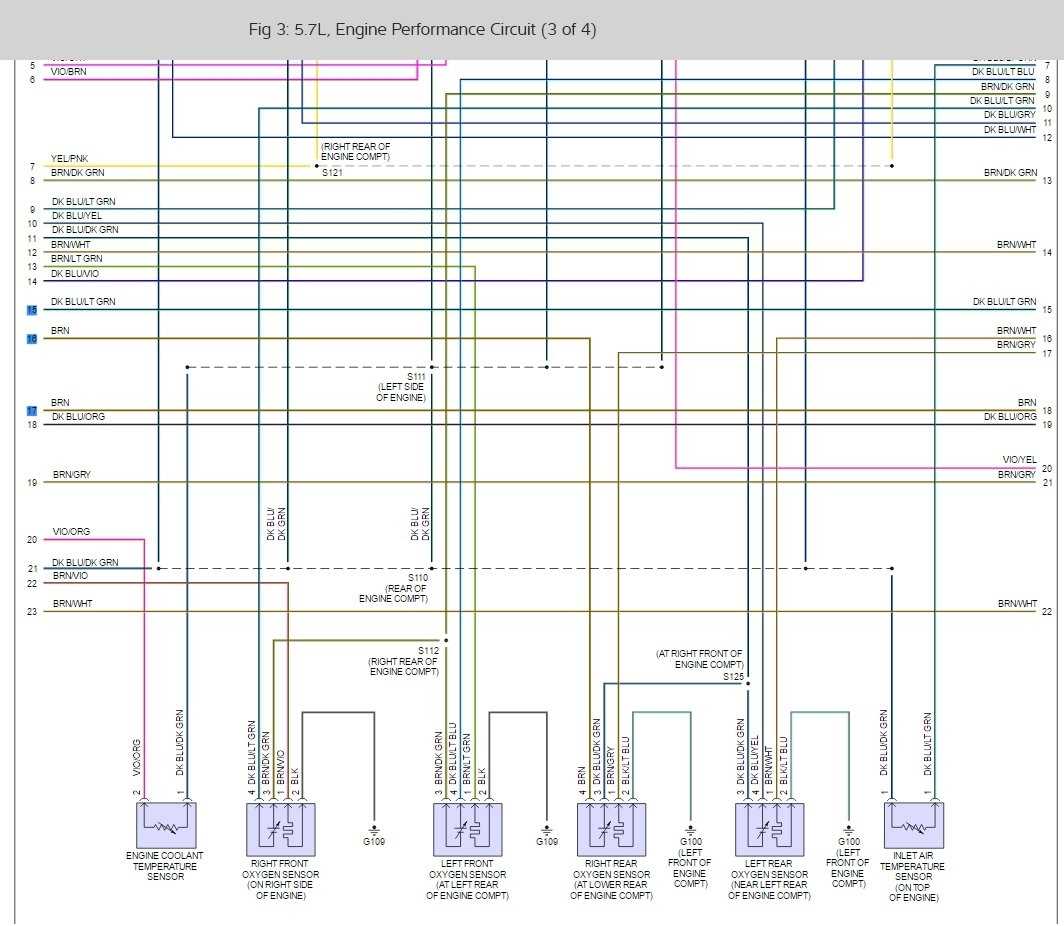 Detailed Wiring Diagram for Specific Systems in the 2006 Chrysler 300C