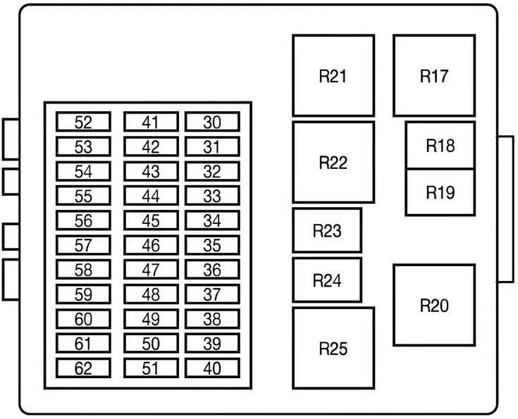 2006 ford focus fuse box diagram 2006 ford focus fuse box diagram