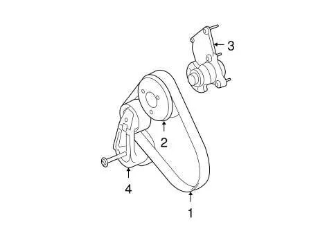 2007 ford focus drive belt diagram