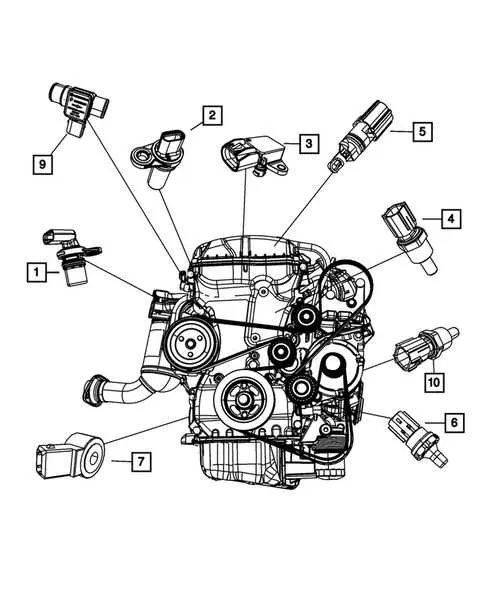 2013 chrysler 200 2.4 serpentine belt diagram