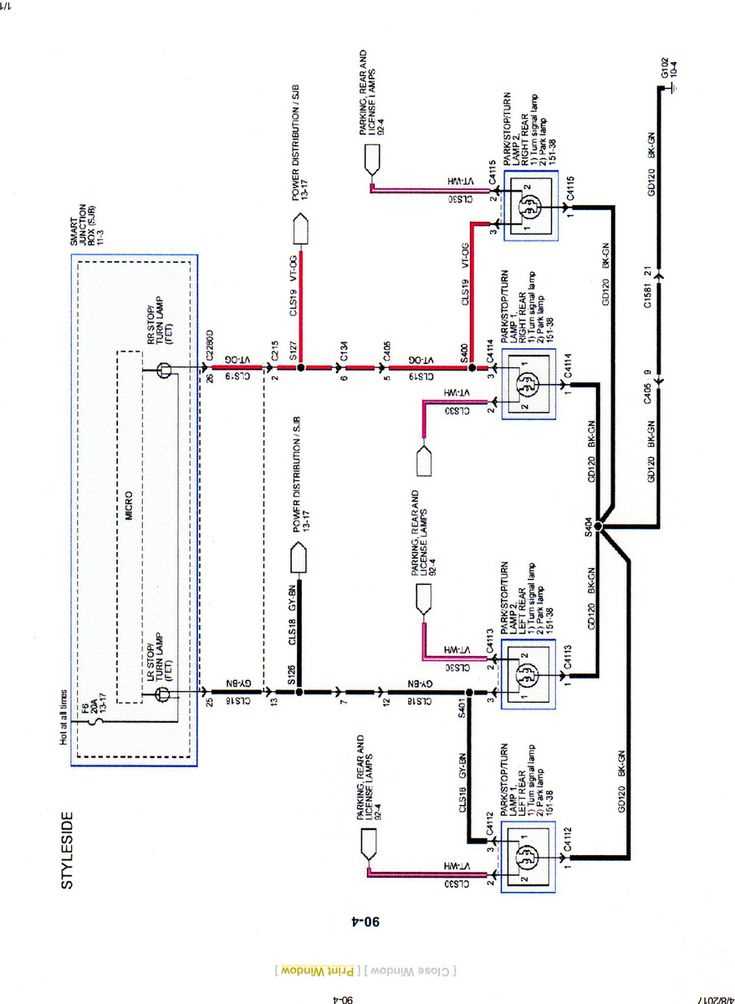 Ford F150 Tail Light Wiring Diagram: Explained