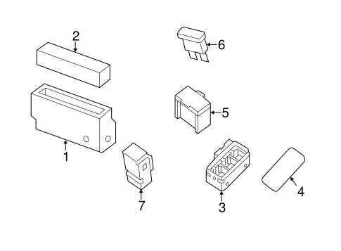 2018 nissan rogue fuse box diagram