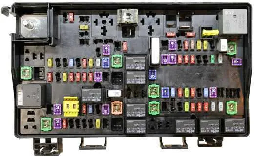 2021 ram 2500 fuse box diagram