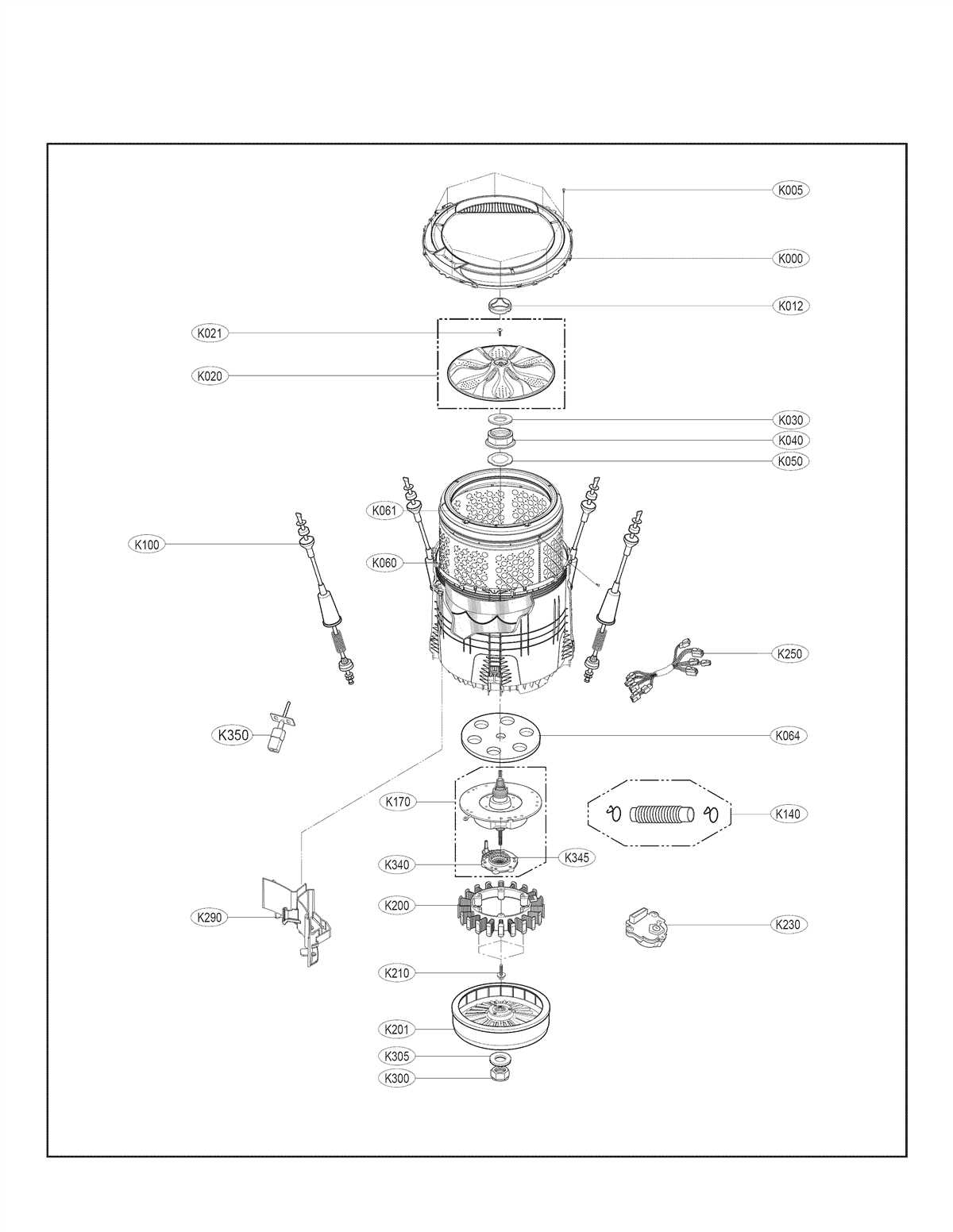 A Comprehensive Guide to Understanding LG WT1501CW Parts Diagram