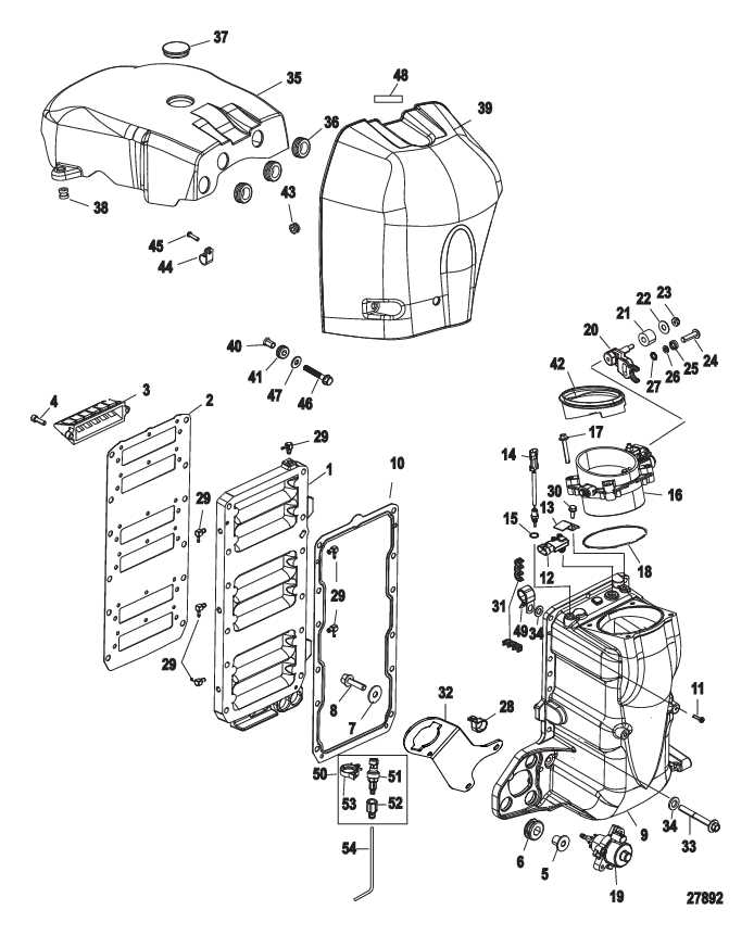 Exploring the Mercury 250 Pro XS Parts Diagram A Comprehensive Guide