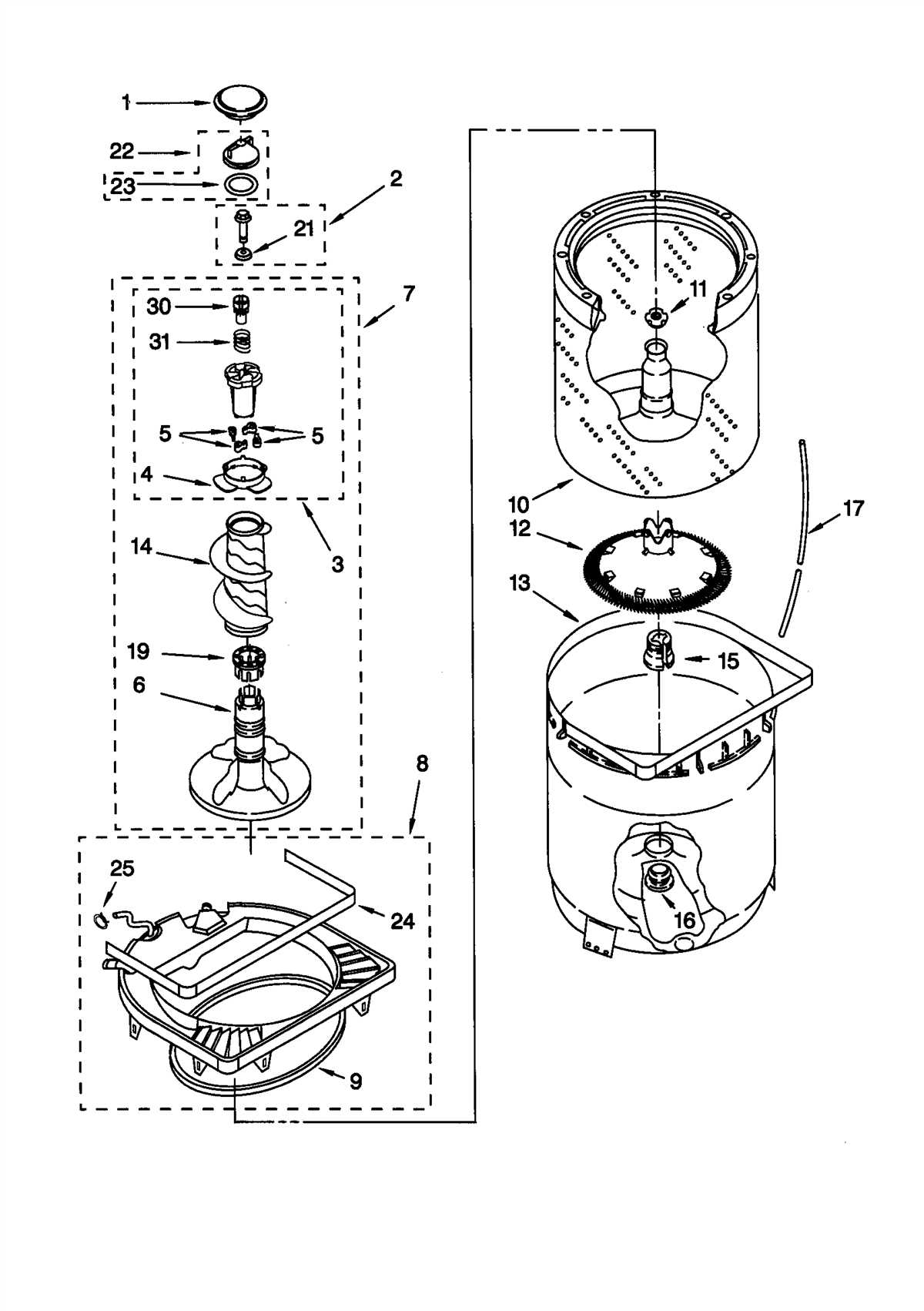 The Ultimate Guide to Understanding Kenmore Washer Series 100 Parts Diagram