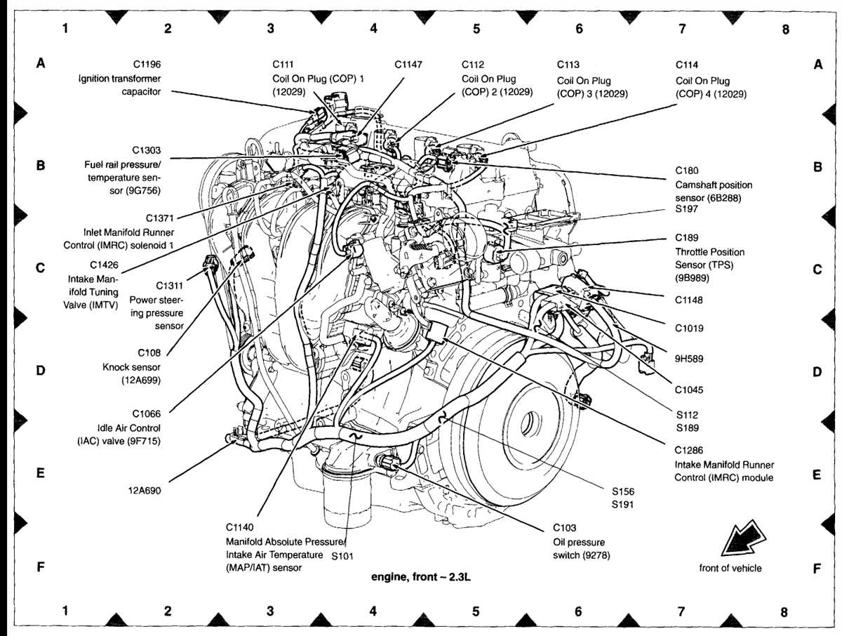 Key Components of the 2005 Ford Focus Engine Diagram
