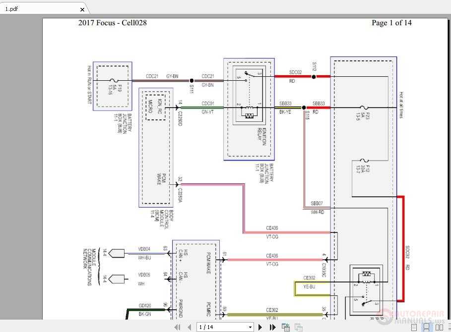 2007 Ford Focus Wiring Schematic A Comprehensive Guide to Electrical