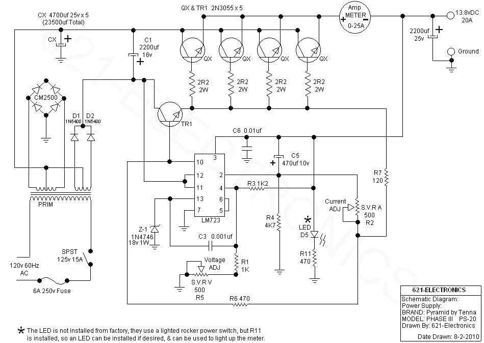 A Step-by-Step Guide to Building a Bench Power Supply Circuit Diagram