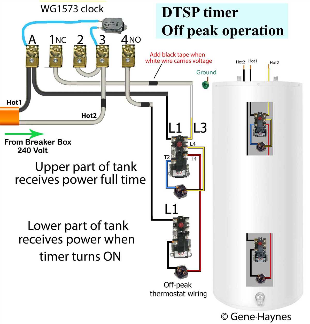220 hot water heater wiring diagram