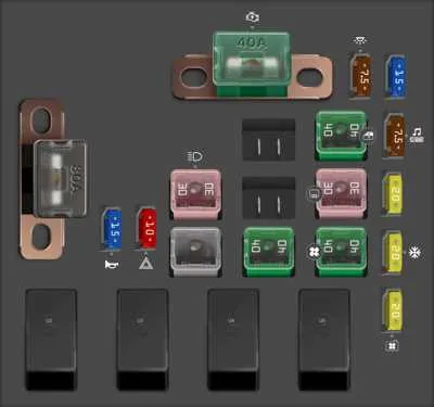 98 honda civic fuse box diagram