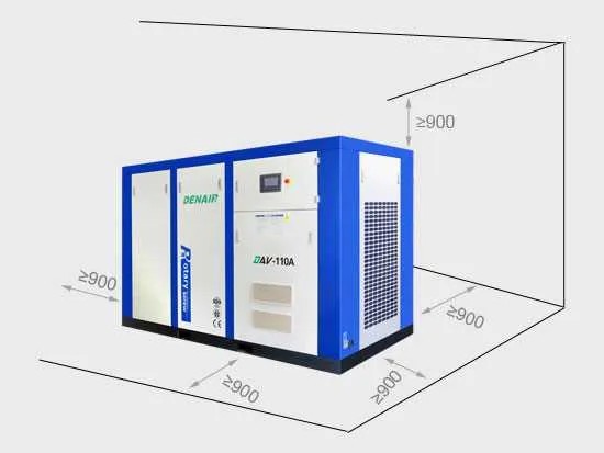 air compressor installation diagram