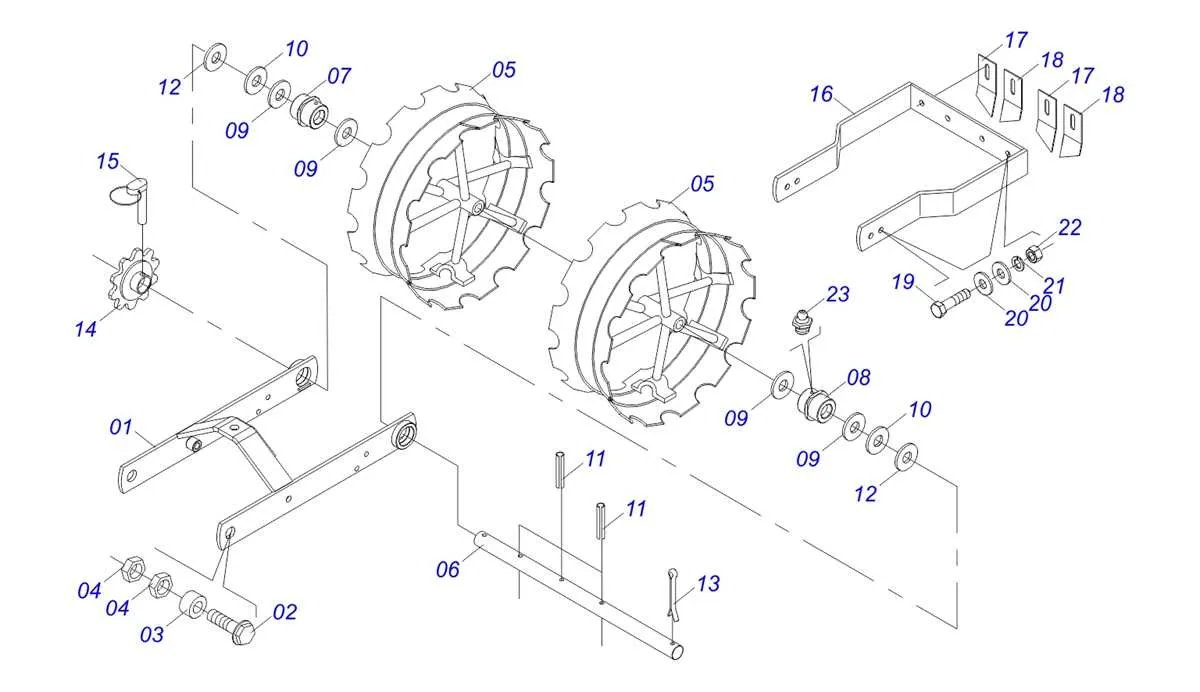 brillion cultipacker parts diagram