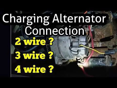 delco remy 4 wire alternator wiring diagram
