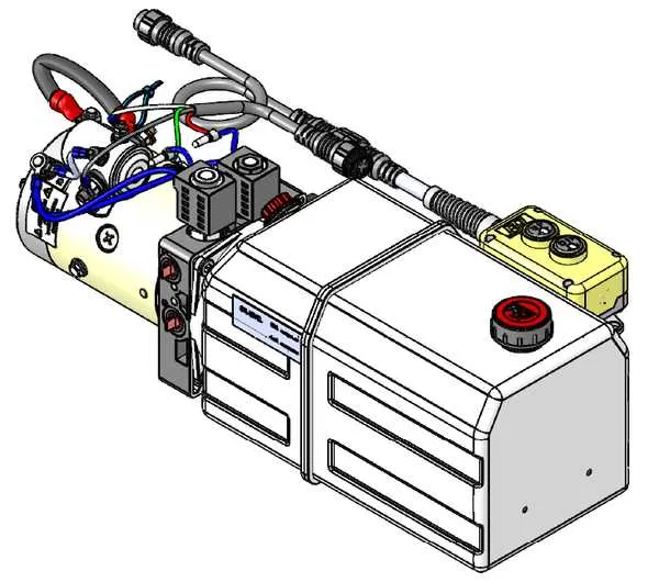 double acting hydraulic pump wiring diagram