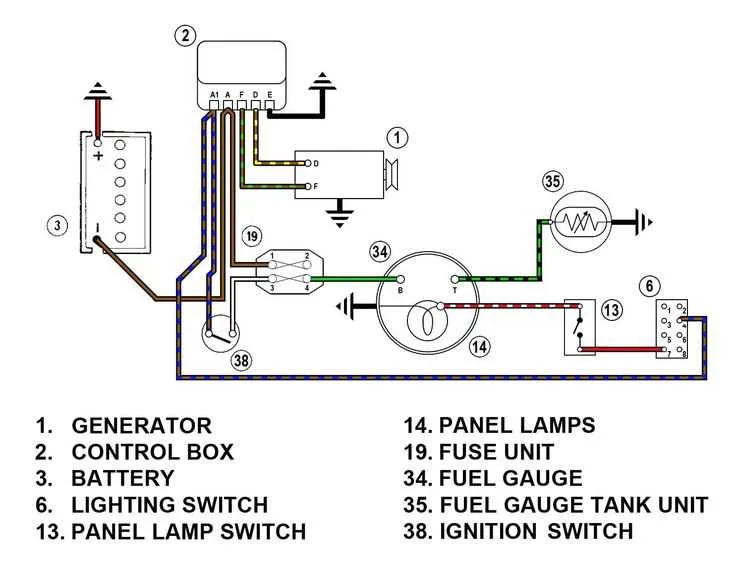 fuel gauge wiring diagram for boat