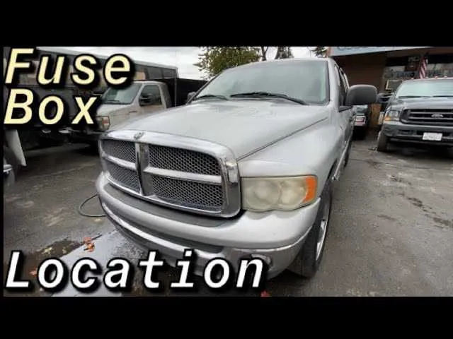 fuse box diagram 2006 dodge ram 2500