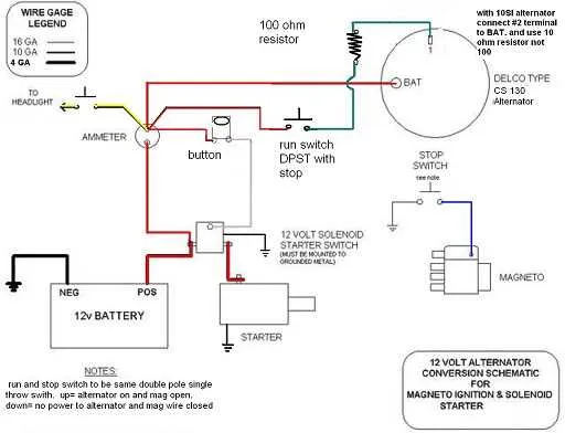 gm 1 wire alternator wiring diagram gm 1 wire alternator wiring diagram