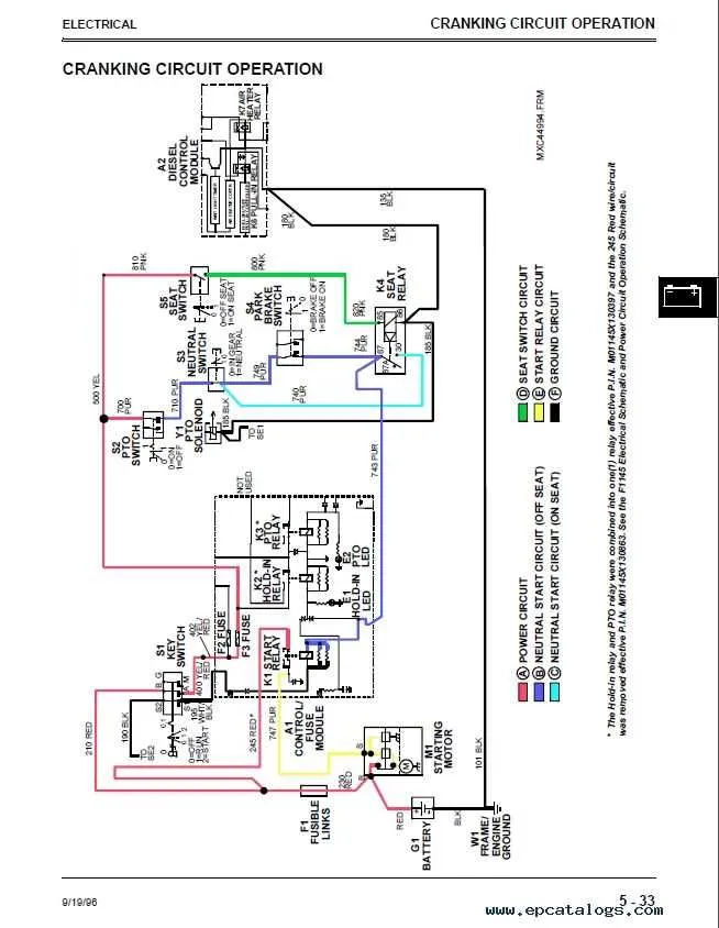 john deere electrical diagram