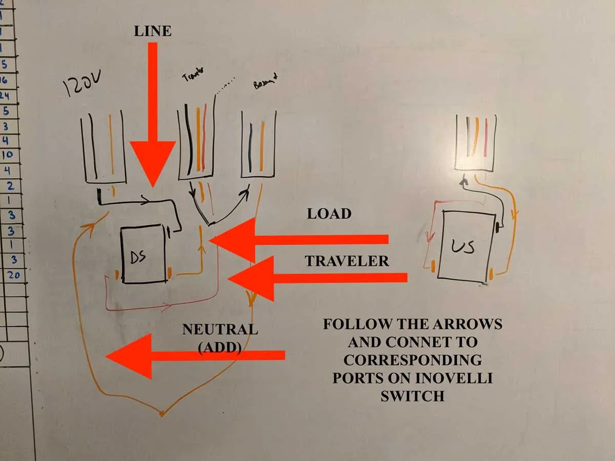 kasa 3 way switch wiring diagram