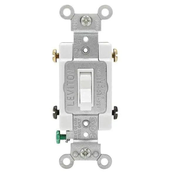 leviton single pole switch wiring diagram