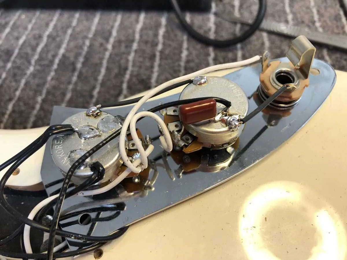 p j bass wiring diagram