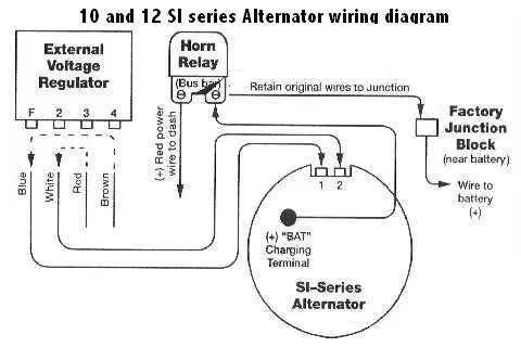 wiring diagram for chevy alternator