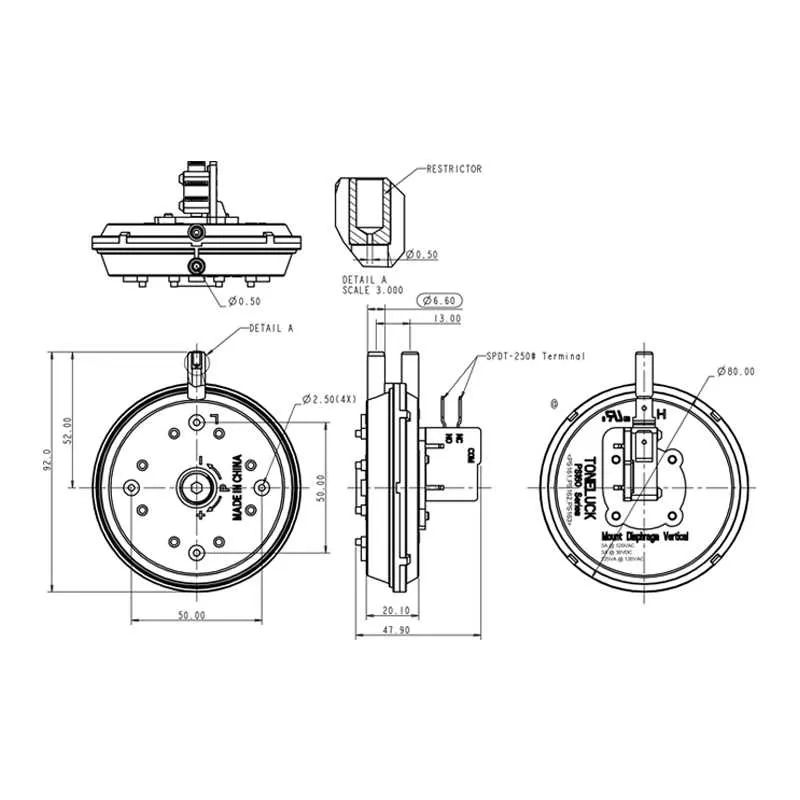 wiring diagram pressure switch