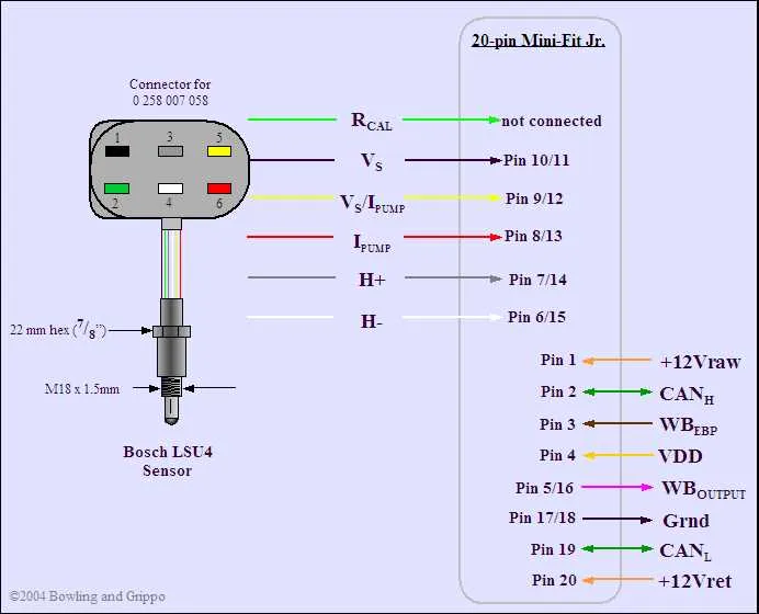 bosch 02 sensor wiring diagram bosch 02 sensor wiring diagram