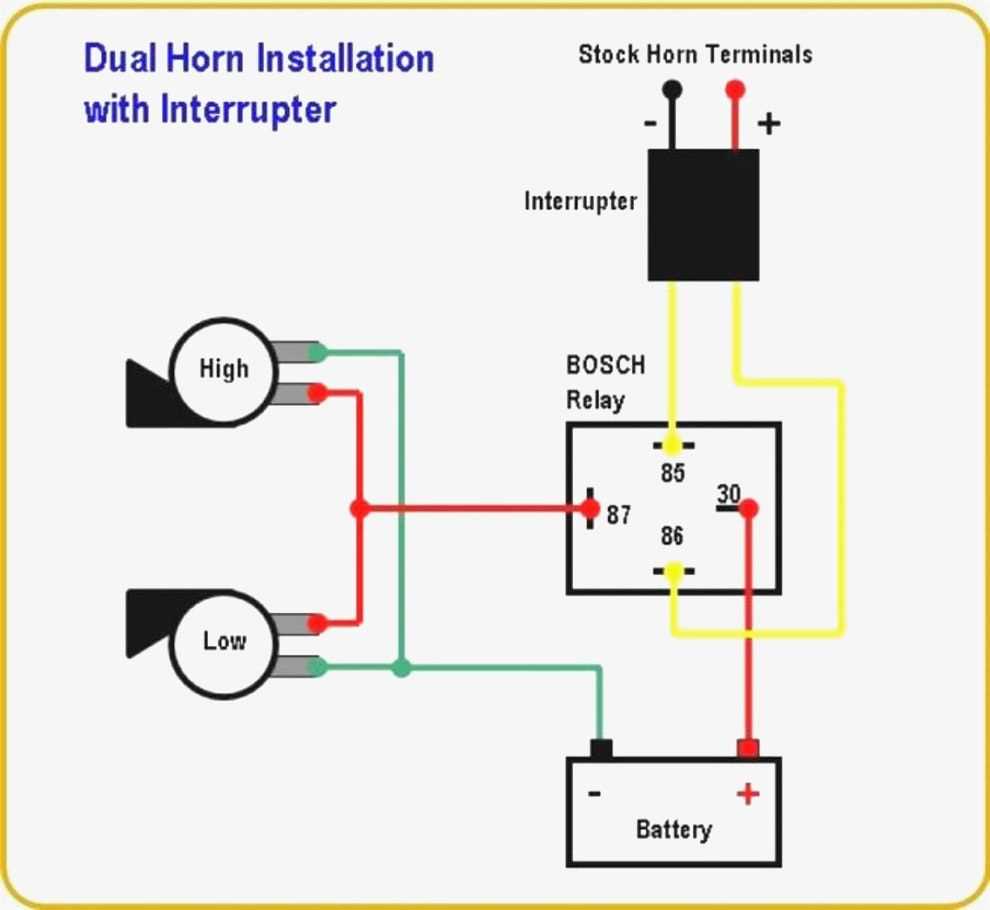 Step-by-Step Guide: Wiring Diagram for Bosch 5 Pin Horn Relay