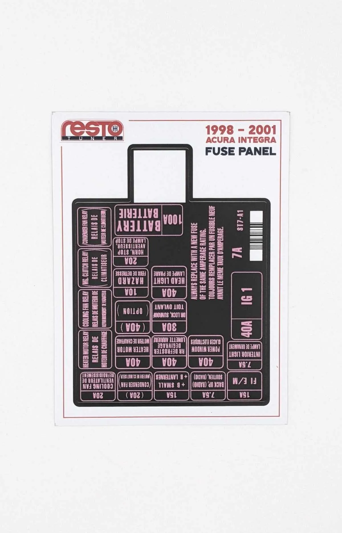 98 honda civic fuse box diagram