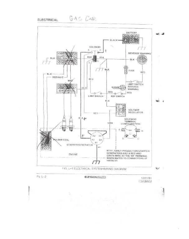 starter generator wiring diagram