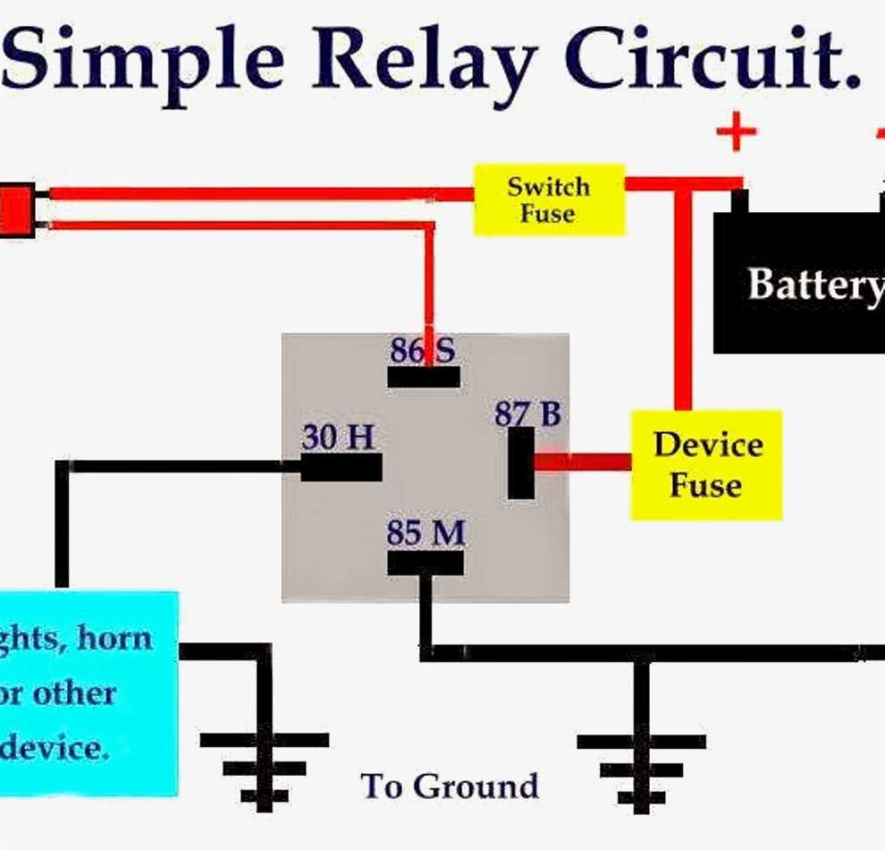 Bosch 5 pin horn relay wiring diagram