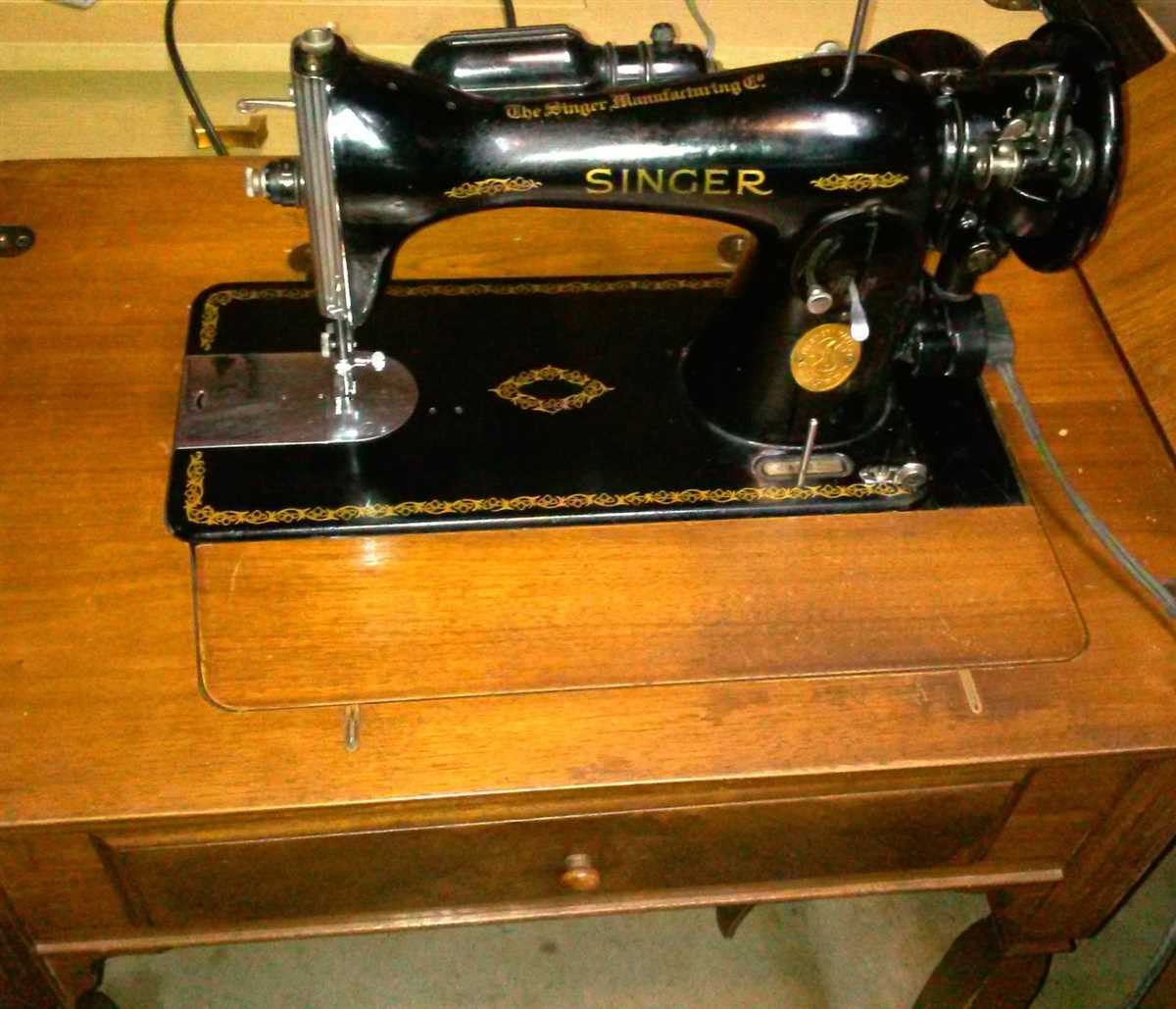 Threading the Bobbin and Adjusting Tension on Singer 15-91 Sewing Machine