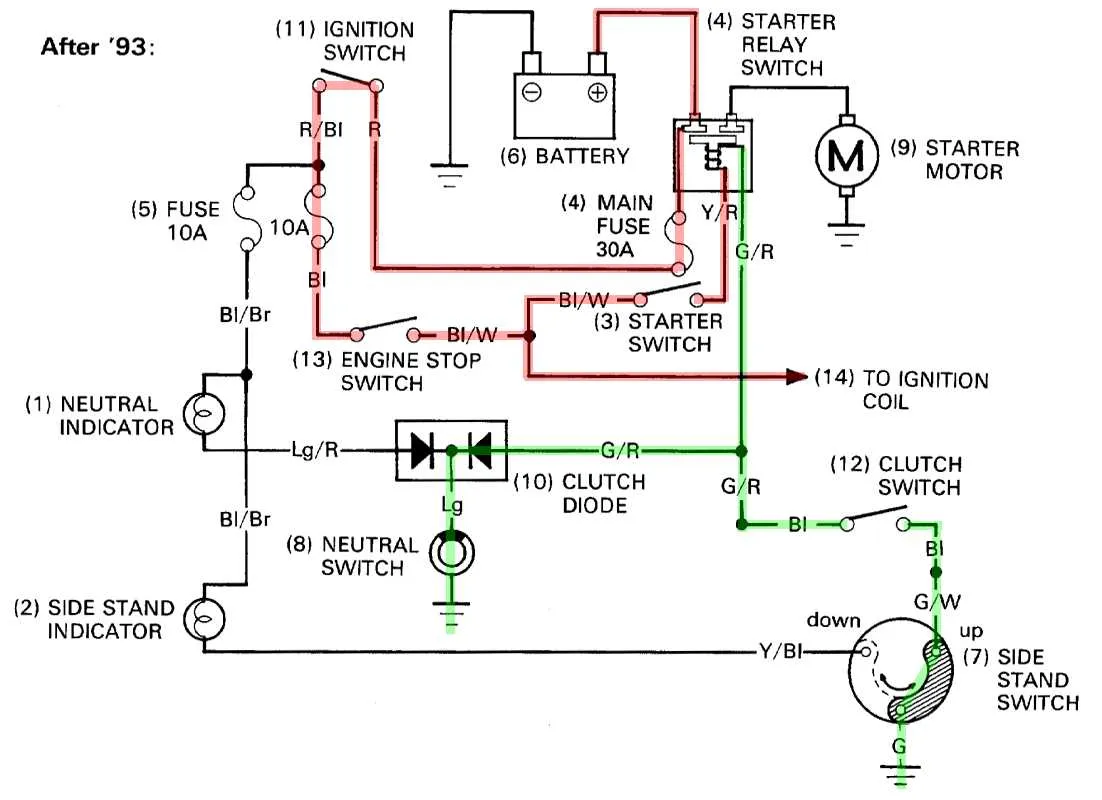 ford tractor ignition switch wiring diagram