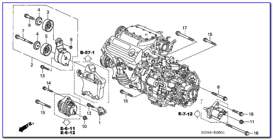 Key Functions of the Engine Components: