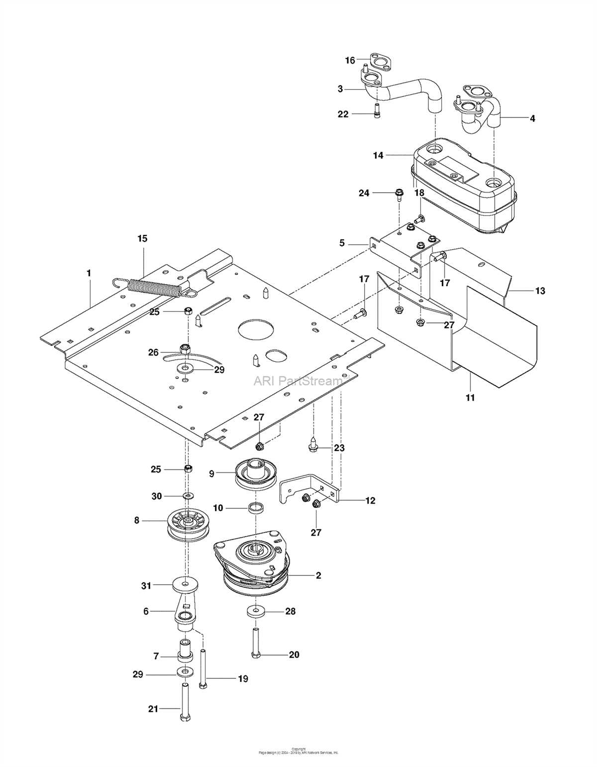 Components of the Parts Diagram