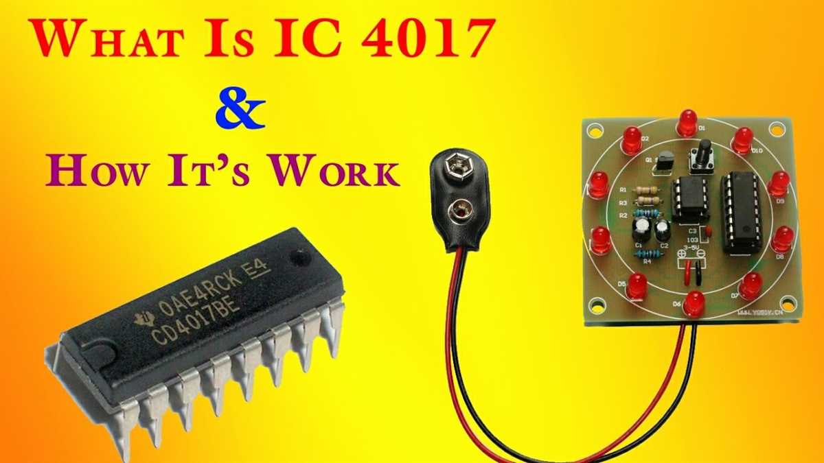 Understanding the IC 4017 Pin Diagram A Comprehensive Guide