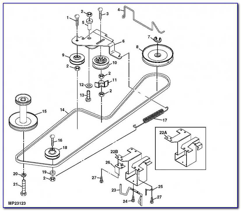 The Ultimate John Deere 54 Inch Mower Belt Diagram: Everything You Need