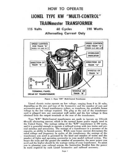 A Comprehensive Guide to Lionel Transformer Wiring Diagrams