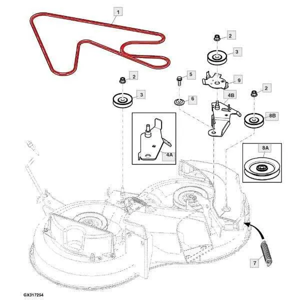 belt diagram john deere belt diagram john deere