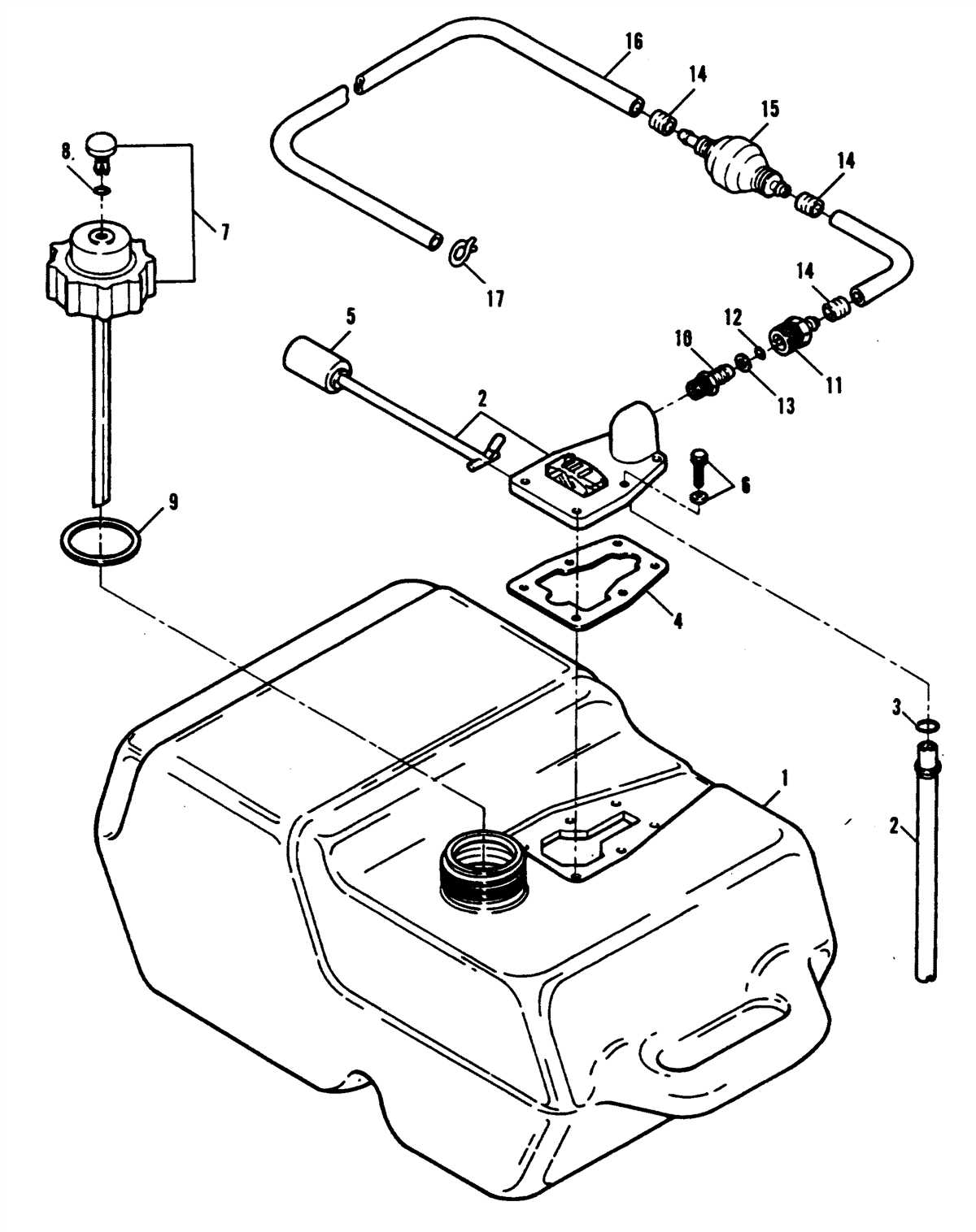 Understanding the Motorcycle Fuel Line System Diagram and Components