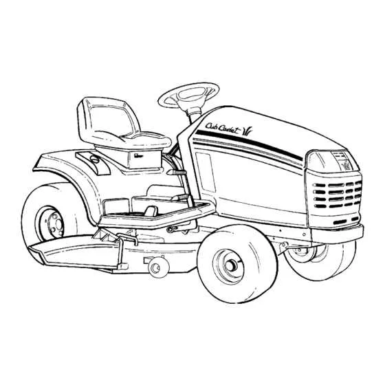cub cadet riding mower belt diagram