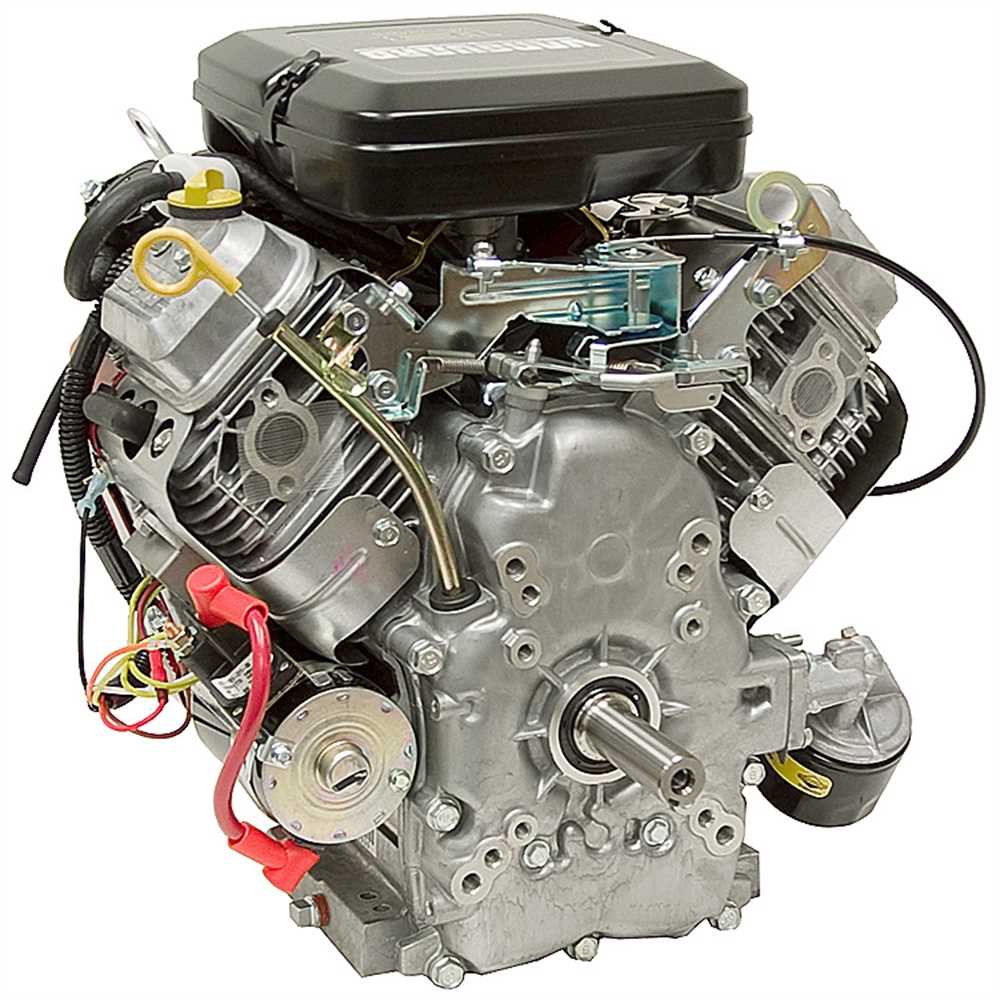 Main Components of the Vanguard 18 HP V Twin Engine