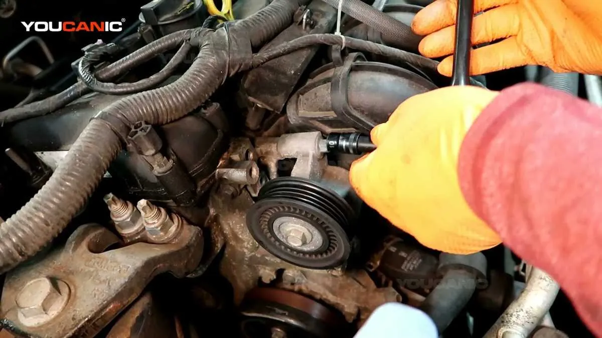 2008 ford fusion belt diagram
