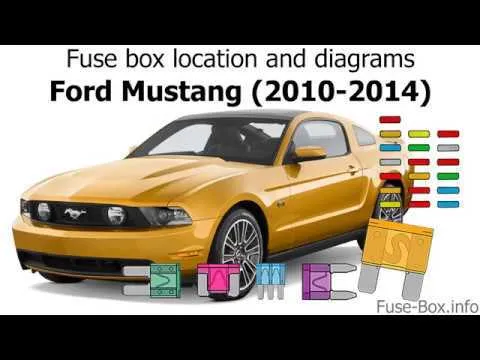 06 ford mustang fuse box diagram