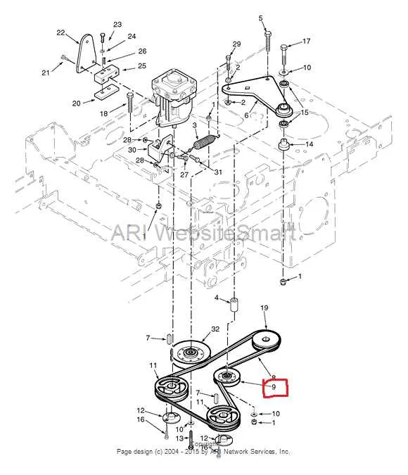 scag tiger cat belt diagram