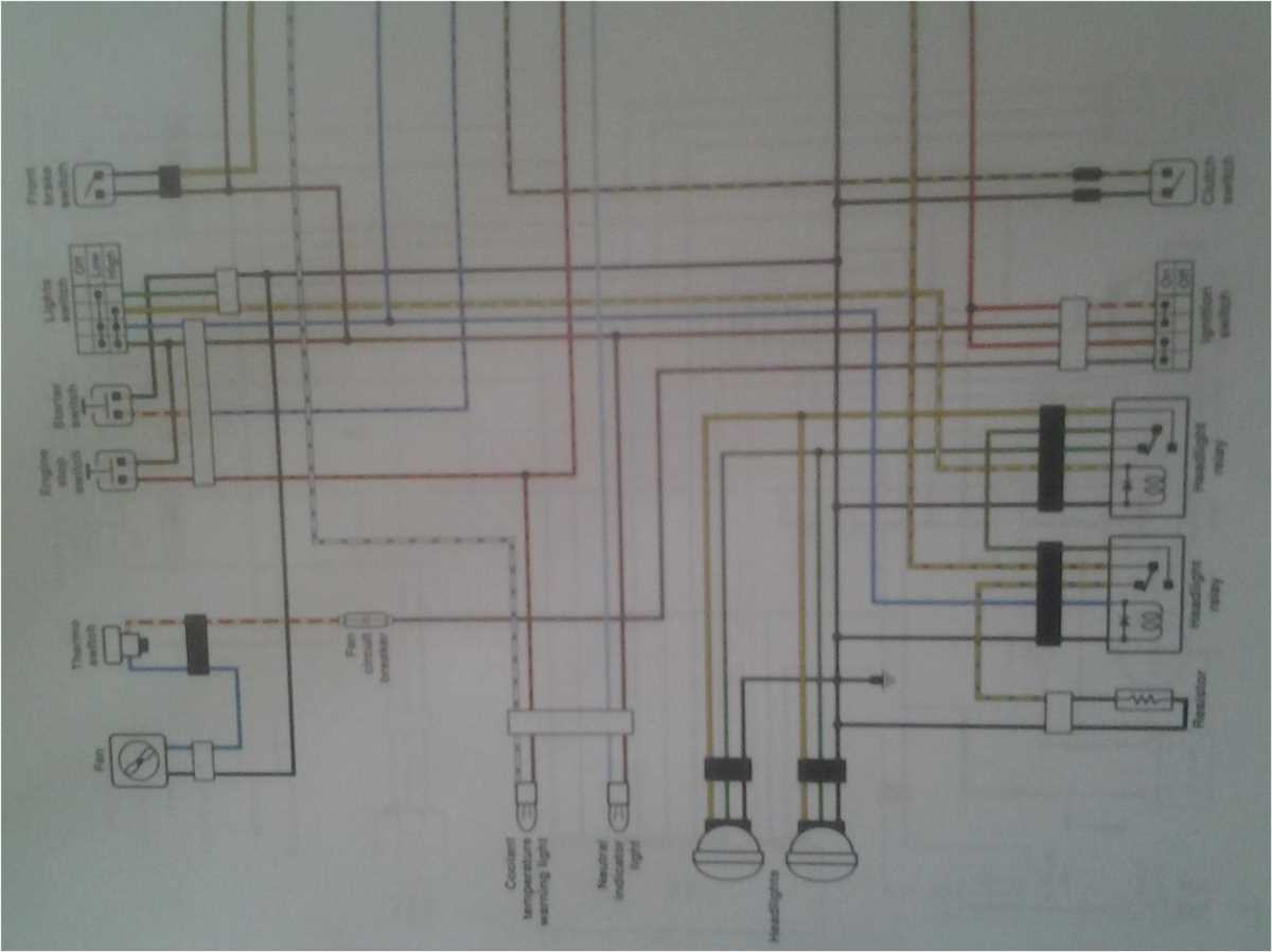2004 yfz 450 wiring harness diagram